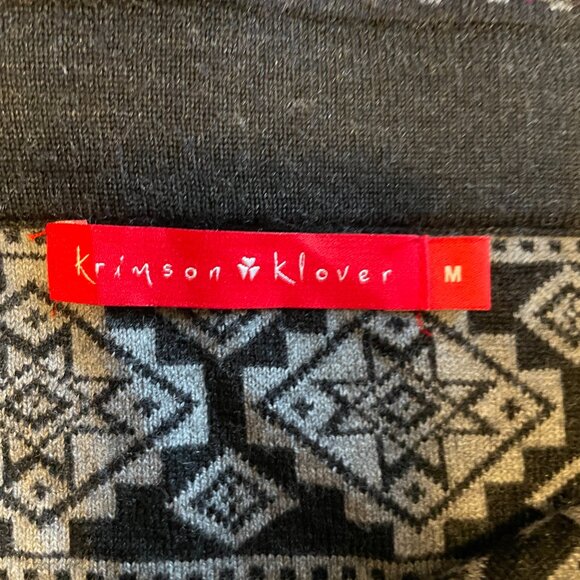 Krimson Klover Merino Wool Blend Skirt MEDIUM Cabincore - Picture 5 of 8